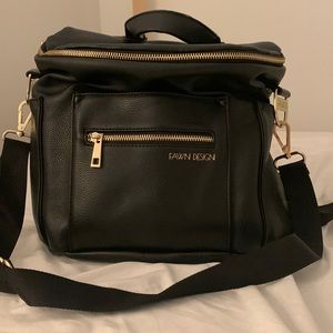 Mini Black Fawn Design diaper bag. Great condition! Send me your best offer!
